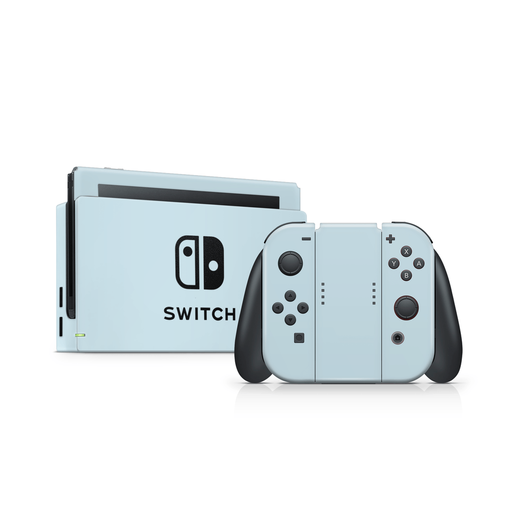 Icy Blue Nintendo Switch Skin