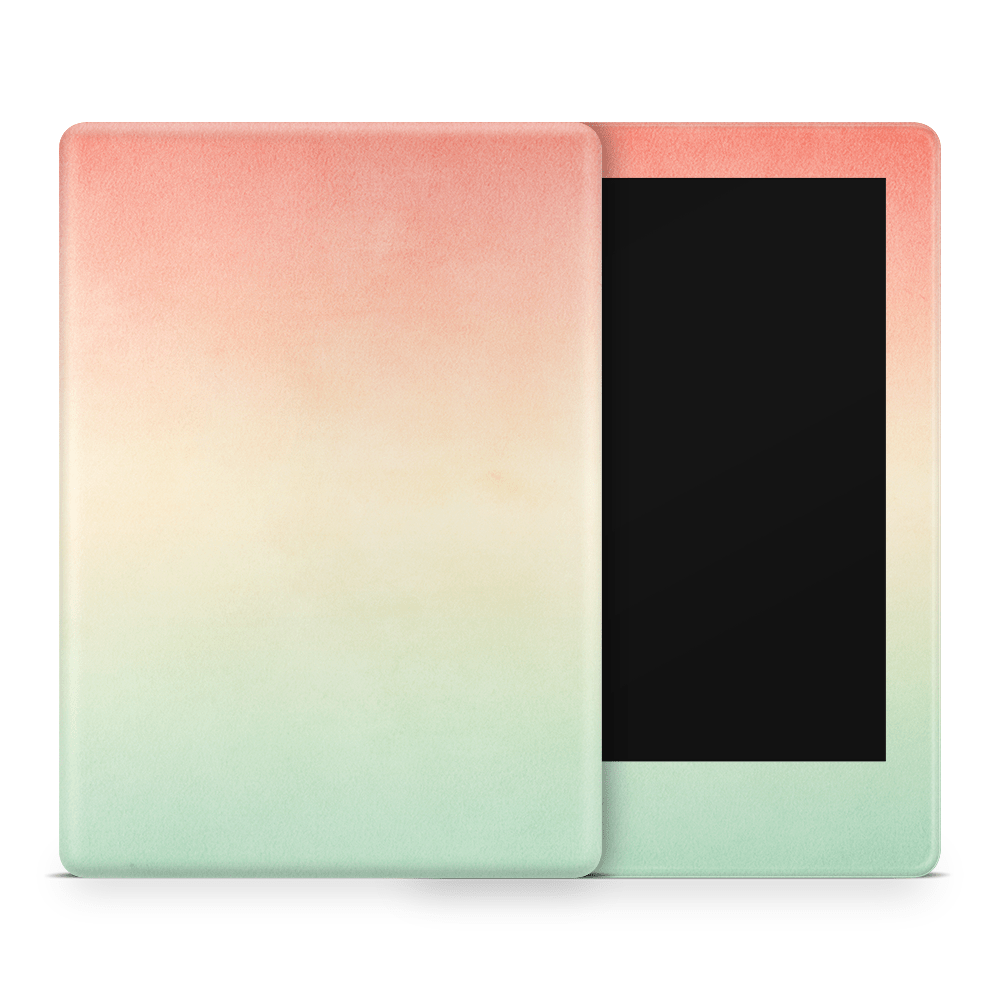 Peachy Sunset Amazon Kindle Skins