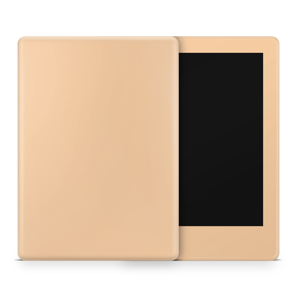 Creme Orange Amazon Kindle Skins