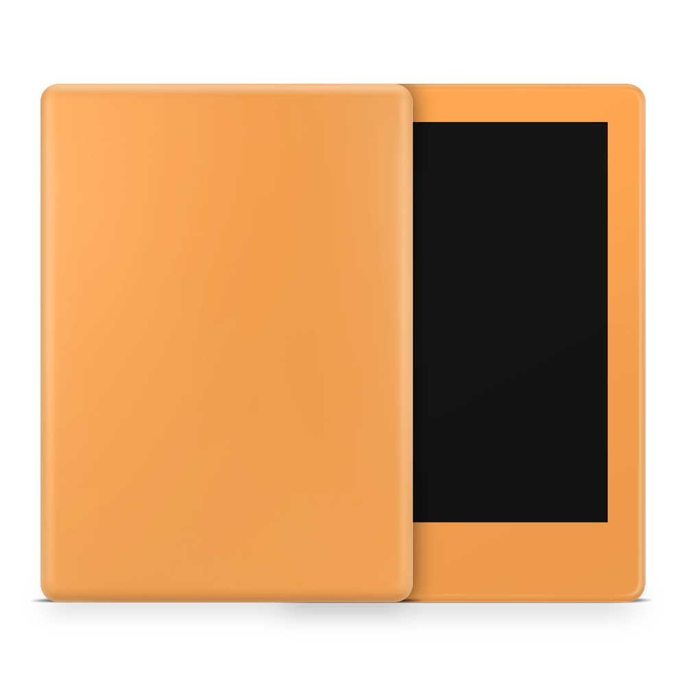 Retro Orange Amazon Kindle Skins