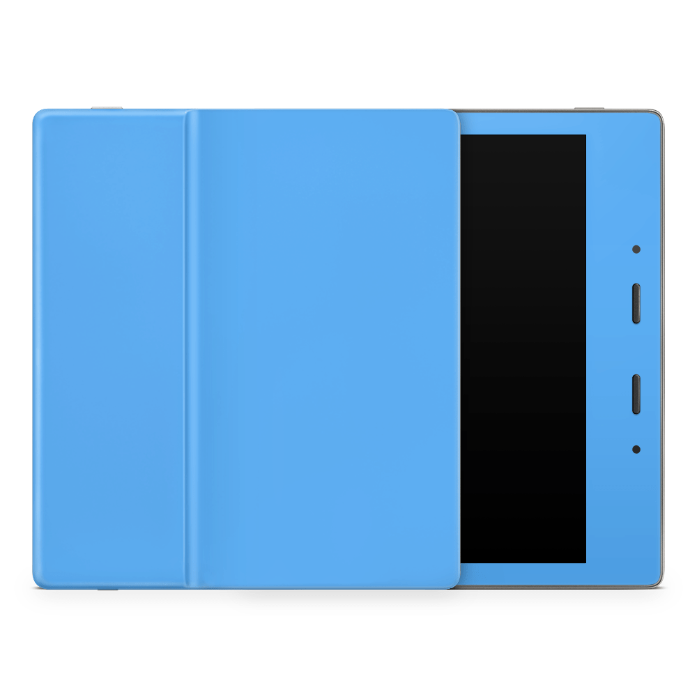 Electric Blue Amazon Kindle Skins