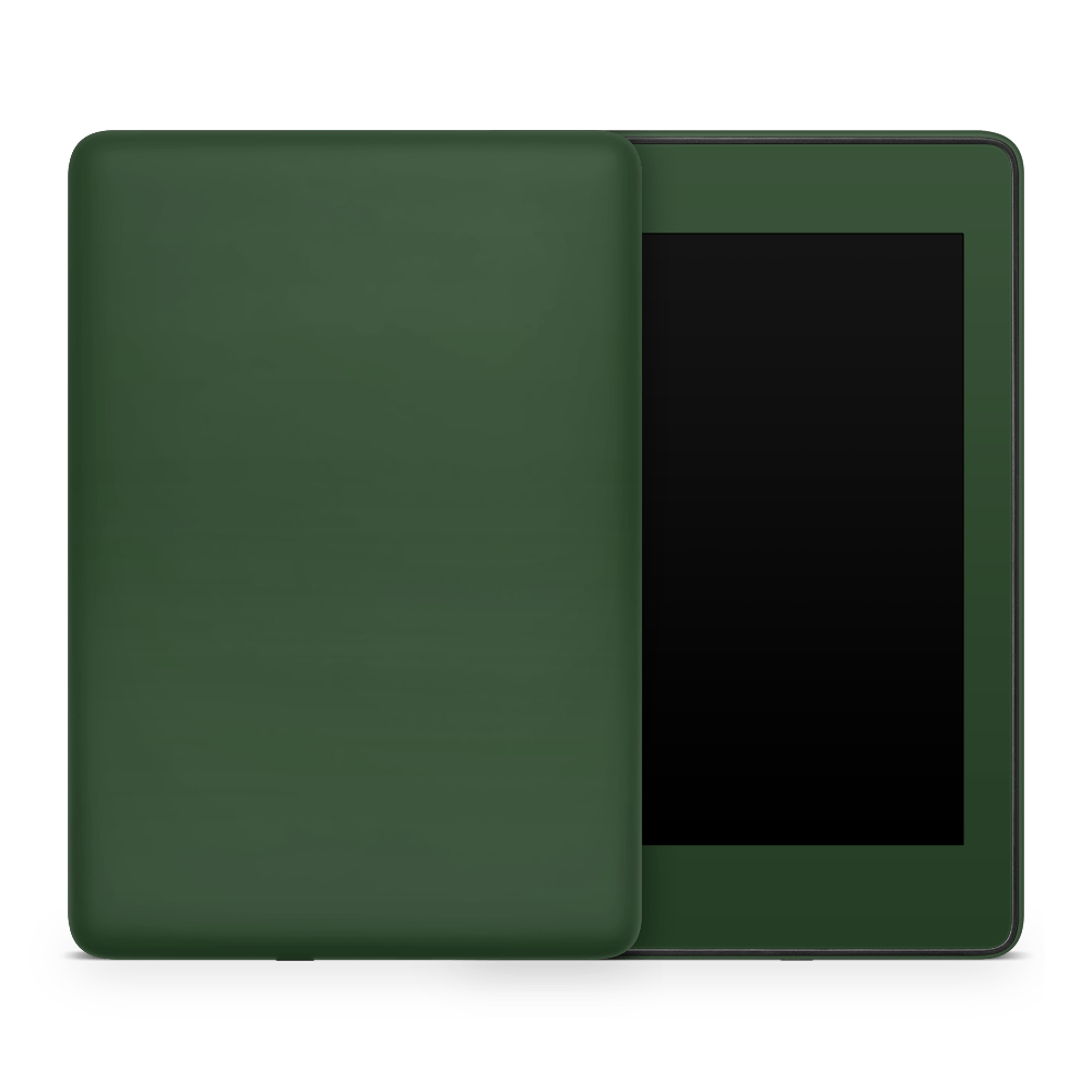 Forest Green Amazon Kindle Skins