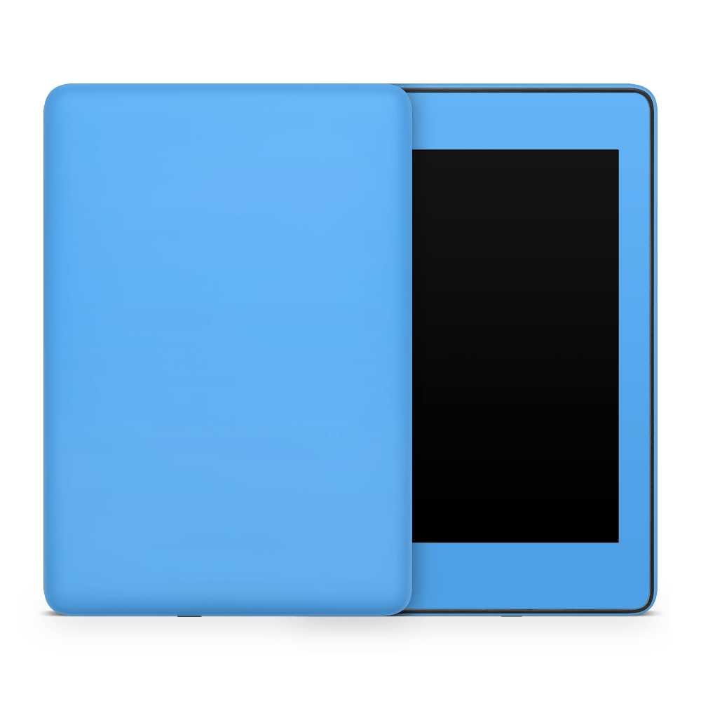 Electric Blue Amazon Kindle Skins