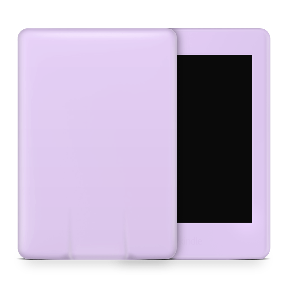 Pastel Lilac Amazon Kindle Skins
