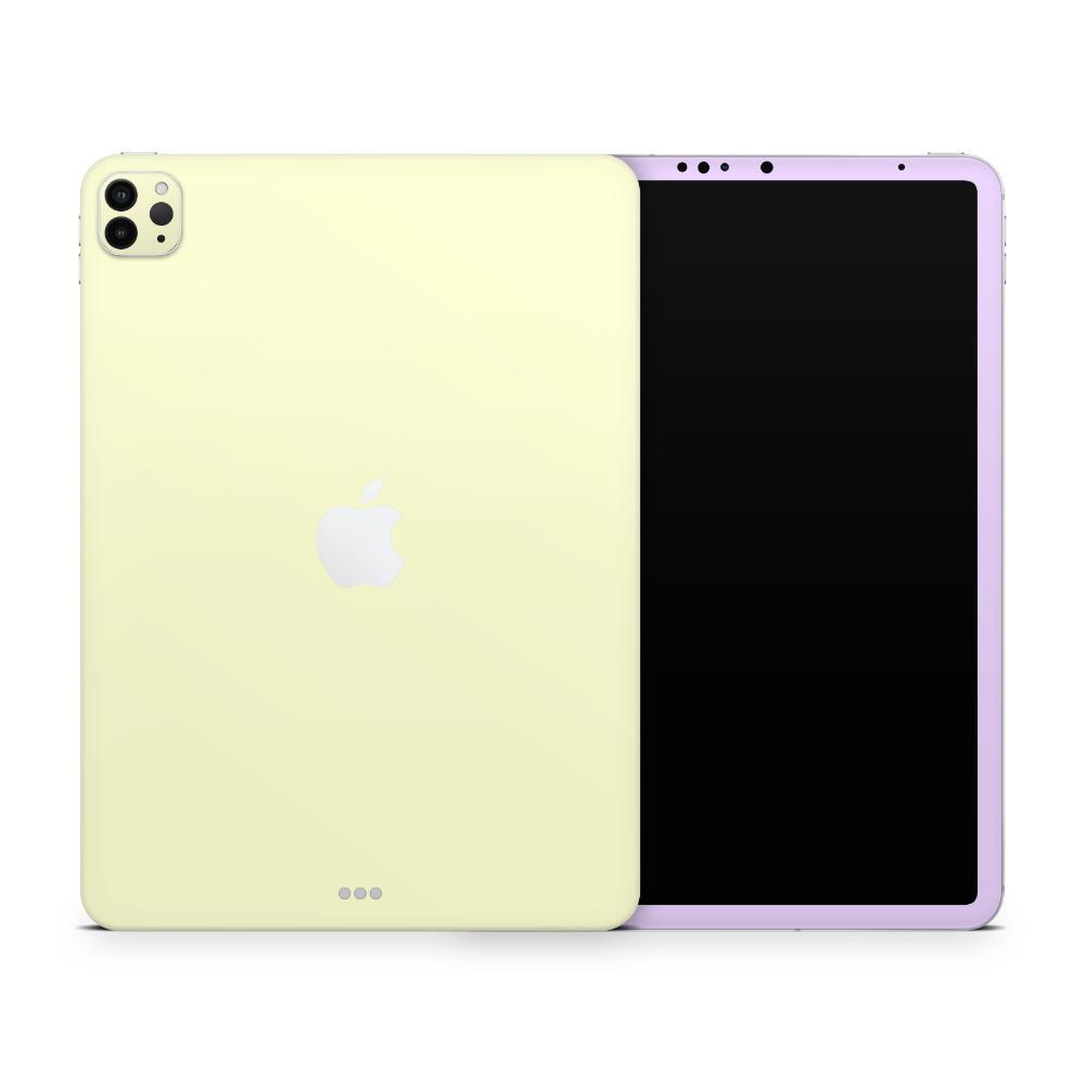Lilac Yellow Retro Pastels Apple iPad Pro Skin