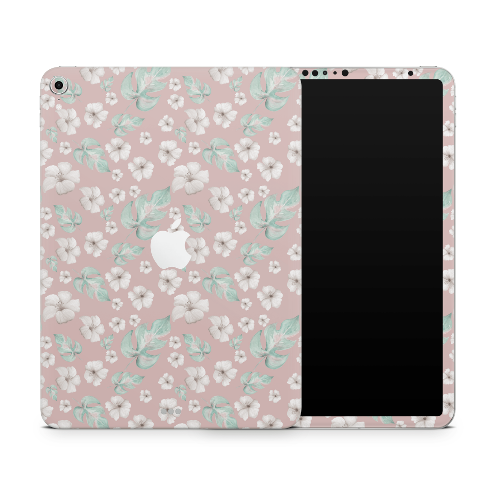 Mauve Wildflowers Apple iPad Pro Skin