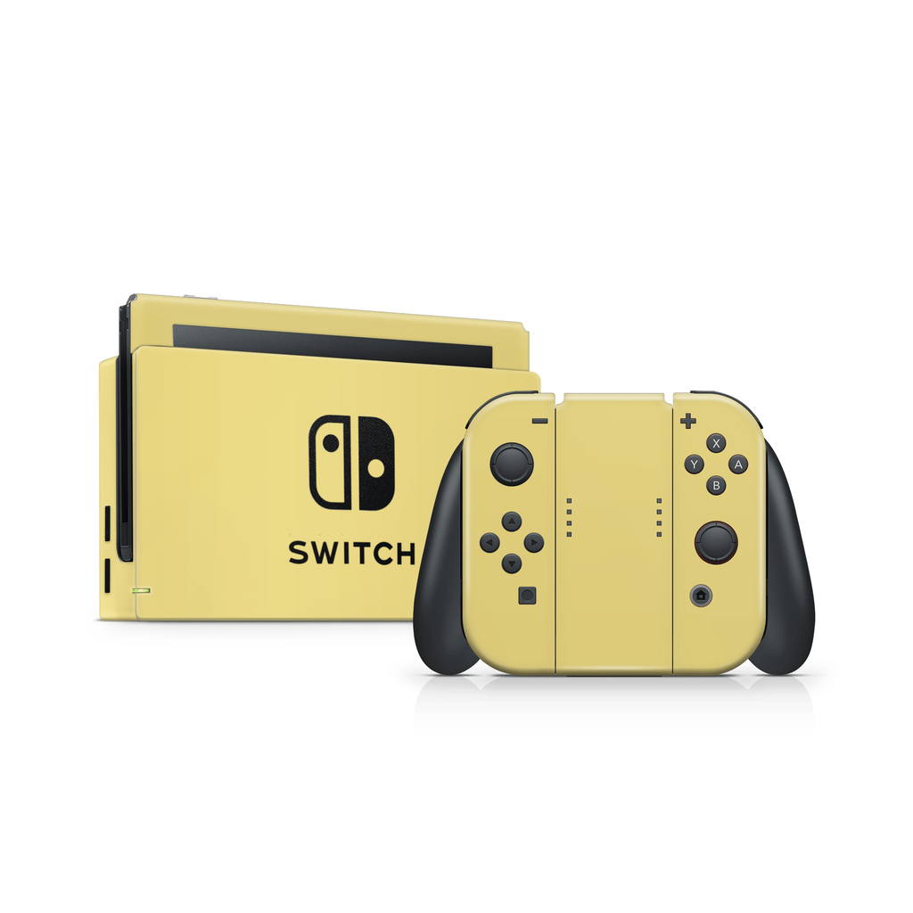 Mustard Yellow Nintendo Switch Skin – StickieTech