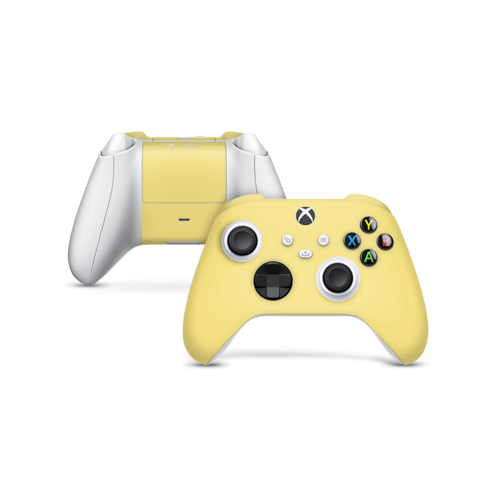Mustard Yellow Xbox Series X Skin