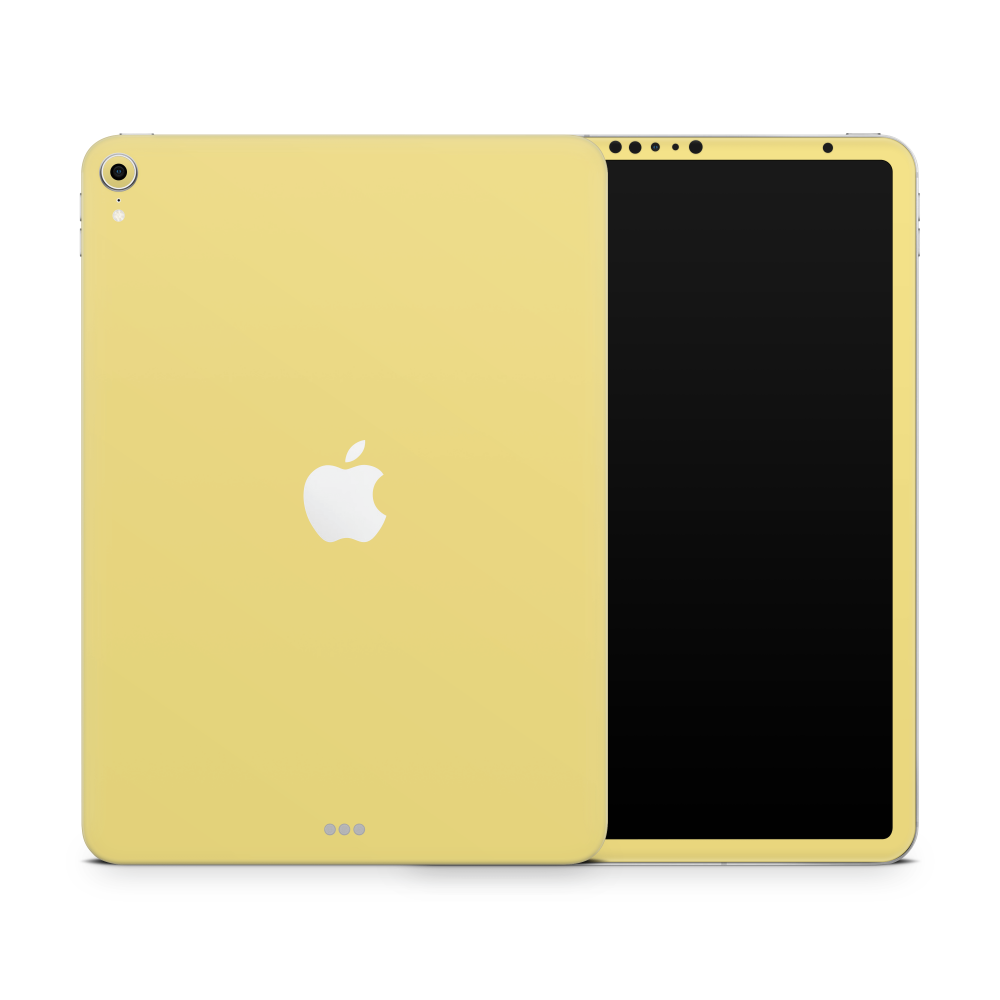 Mustard Yellow Apple iPad Pro Skin
