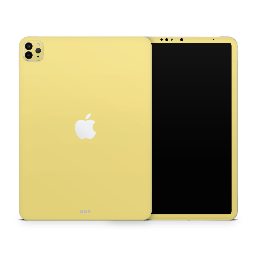 Mustard Yellow Apple iPad Pro Skin