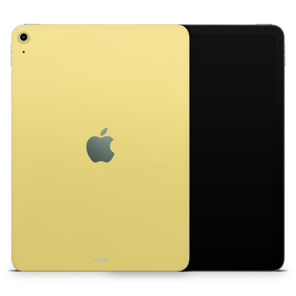 Mustard Yellow Apple iPad Air Skin