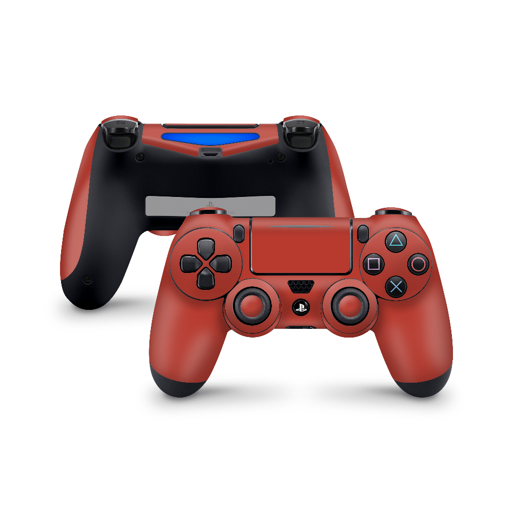 Cherry Red PS4 Dualshock Controller Skin