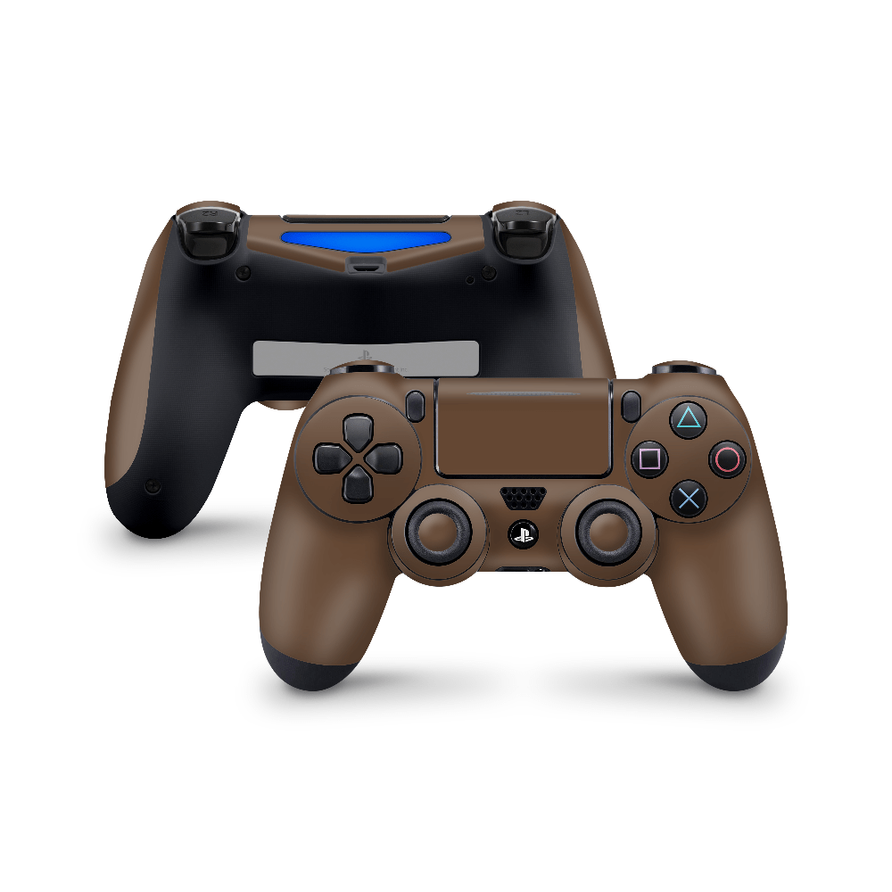 Dark Chocolate PS4 Dualshock Controller Skin