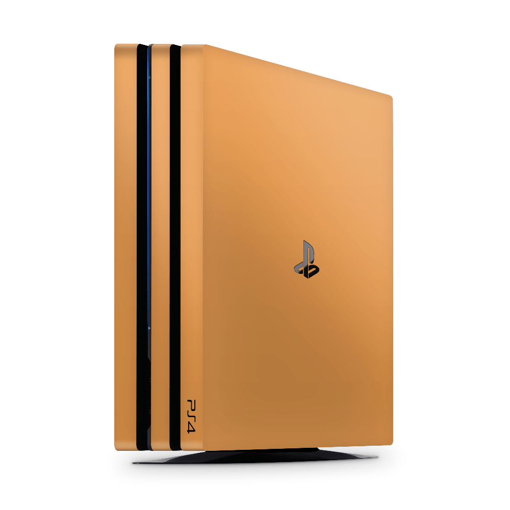 Retro Orange PS4 | PS4 Pro | PS4 Slim Skins