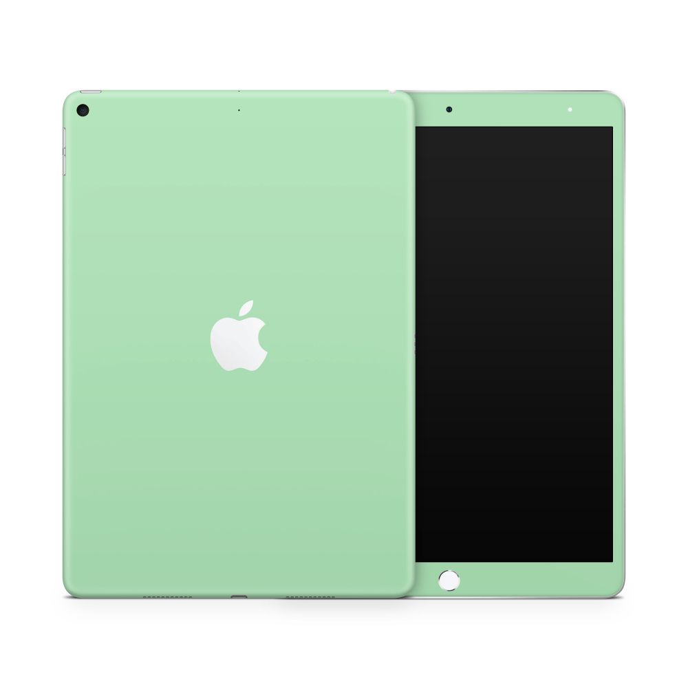 Pastel Green Apple iPad Air Skin
