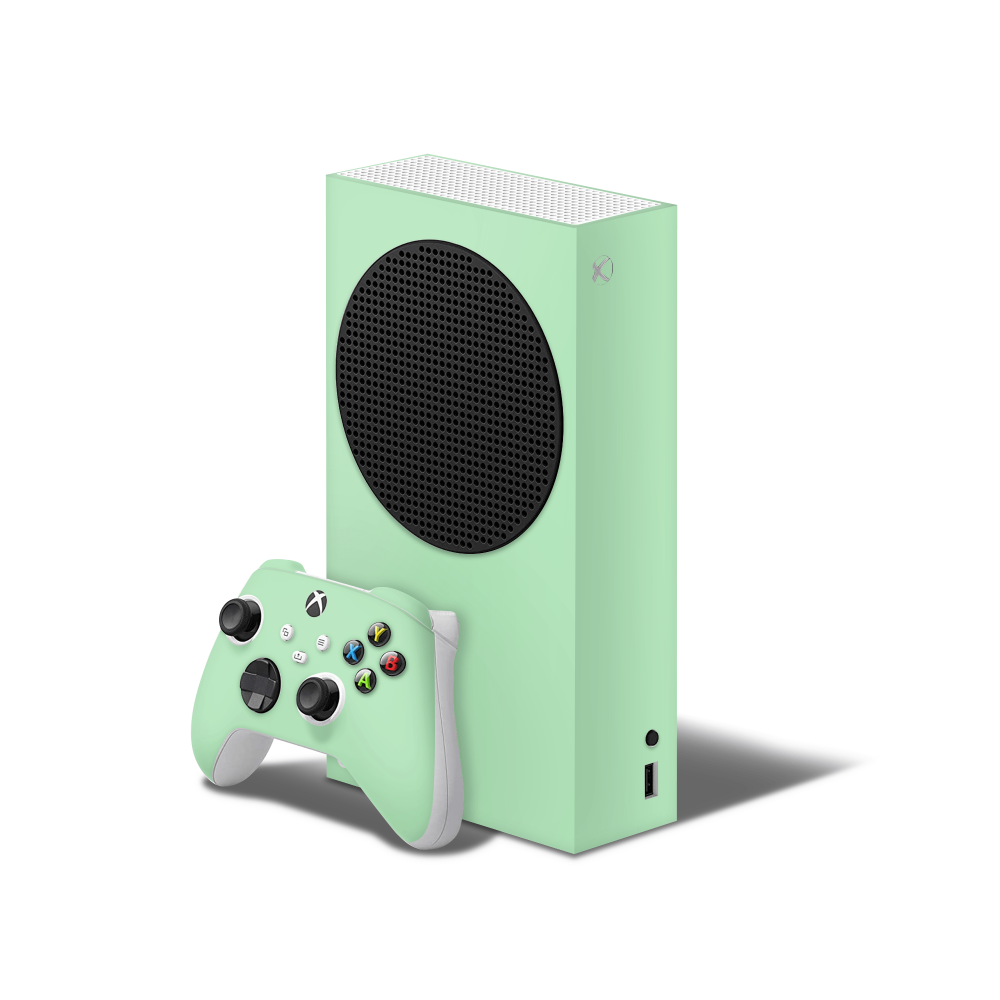 Pastel Green Xbox Series S Skin