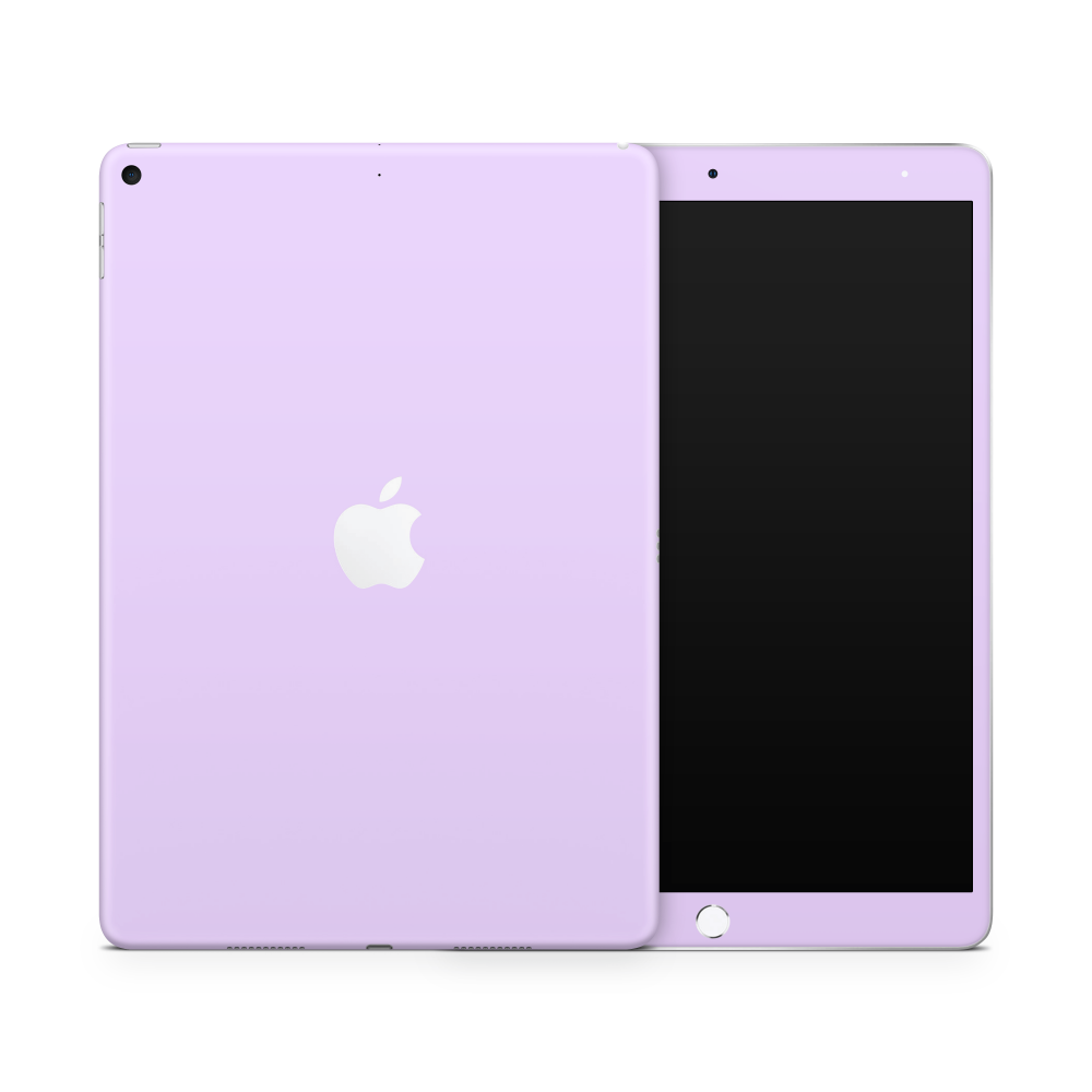 Pastel Lilac Apple iPad Skin