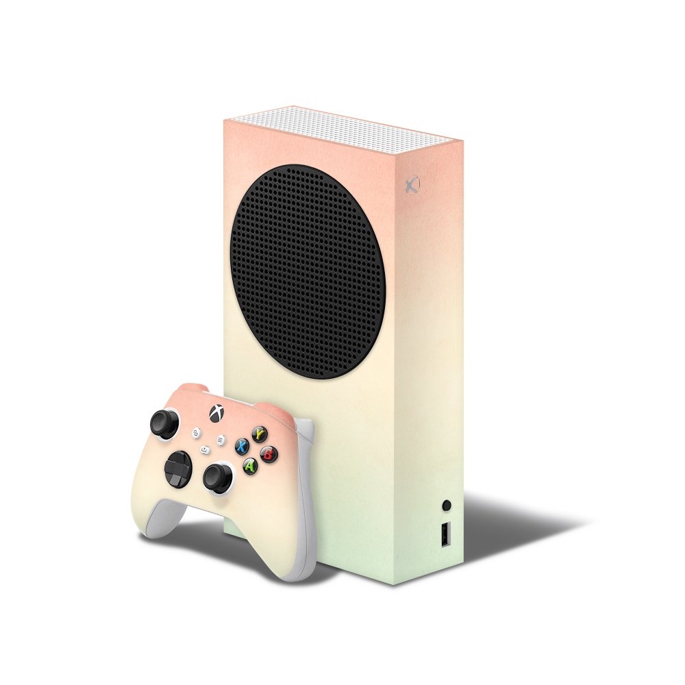 Peachy Sunset Xbox Series S Skin