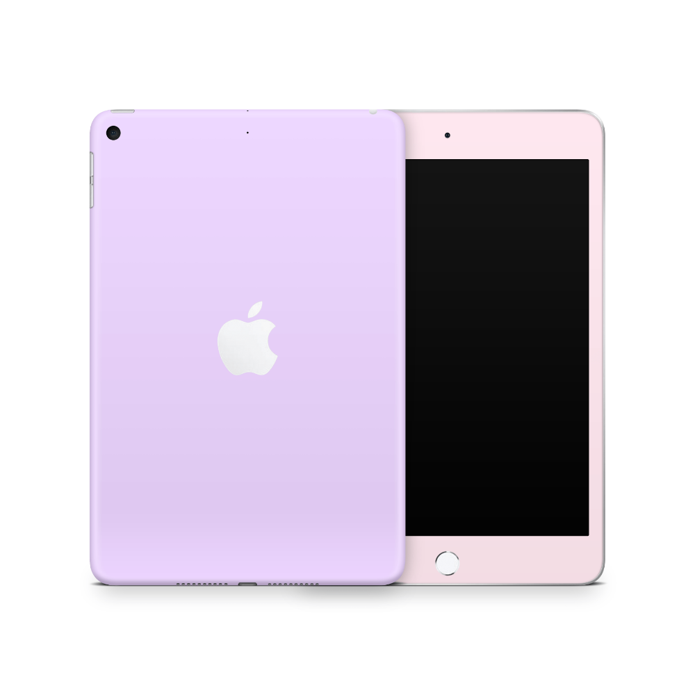 Pink Lilac Retro Pastels Apple iPad Mini Skin