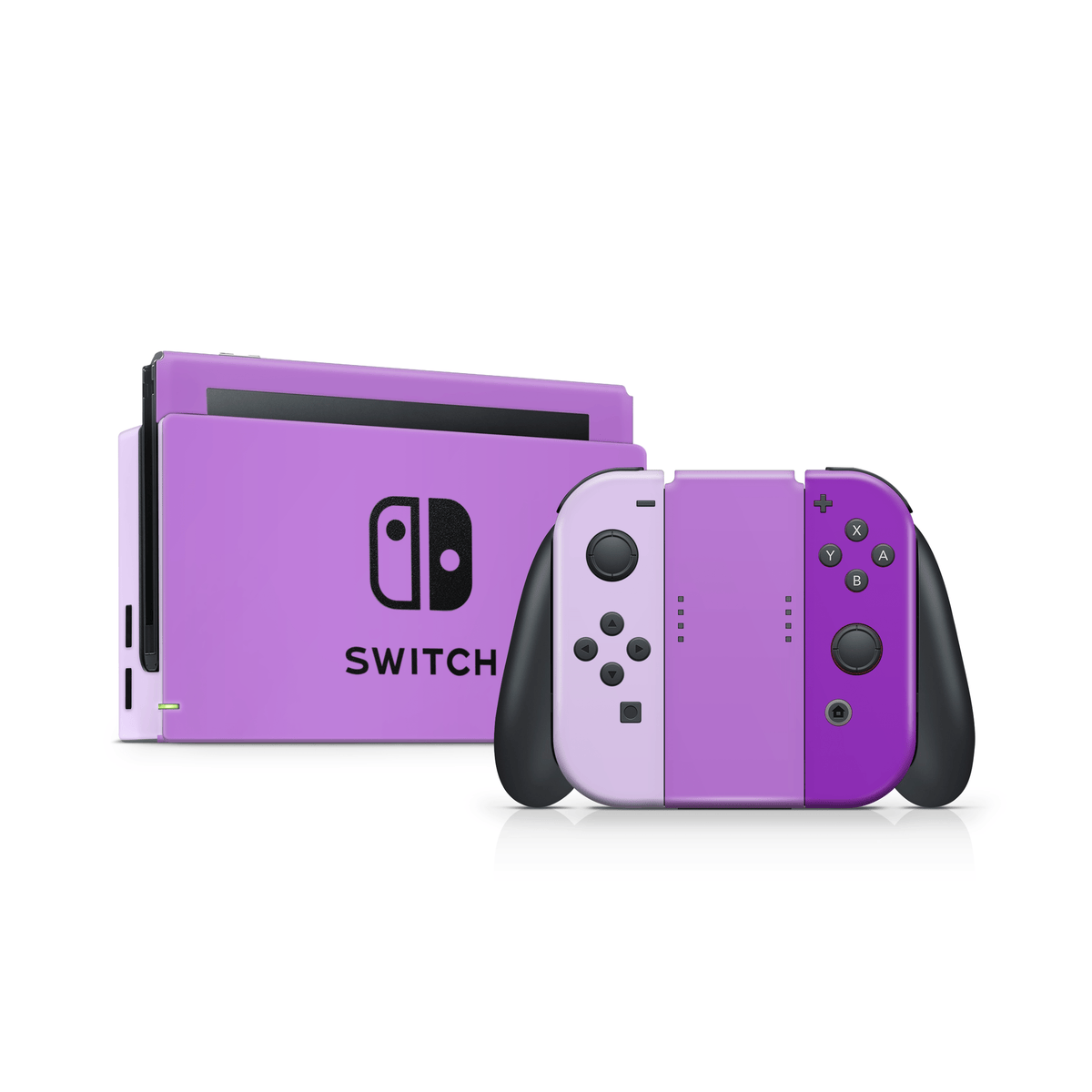 値引 Purple Gradient Nintendo Switch Skin Nintendo Switch