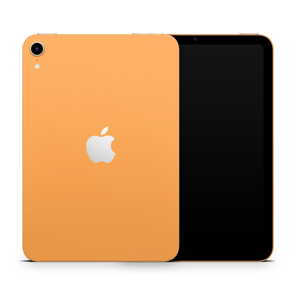 Retro Orange Apple iPad Mini Skin