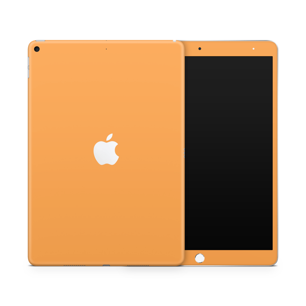 Retro Orange Apple iPad Air Skin