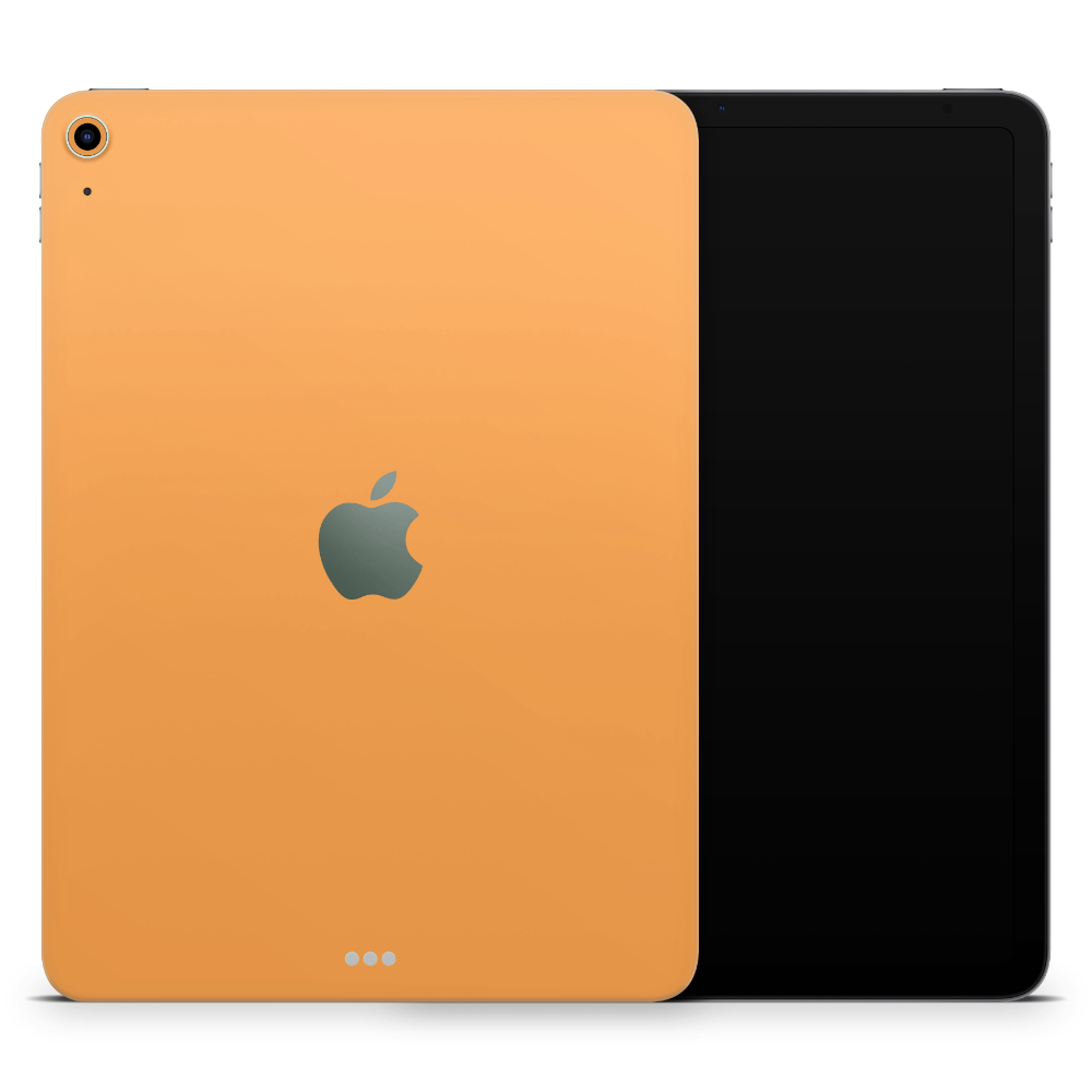 Retro Orange Apple iPad Air Skin