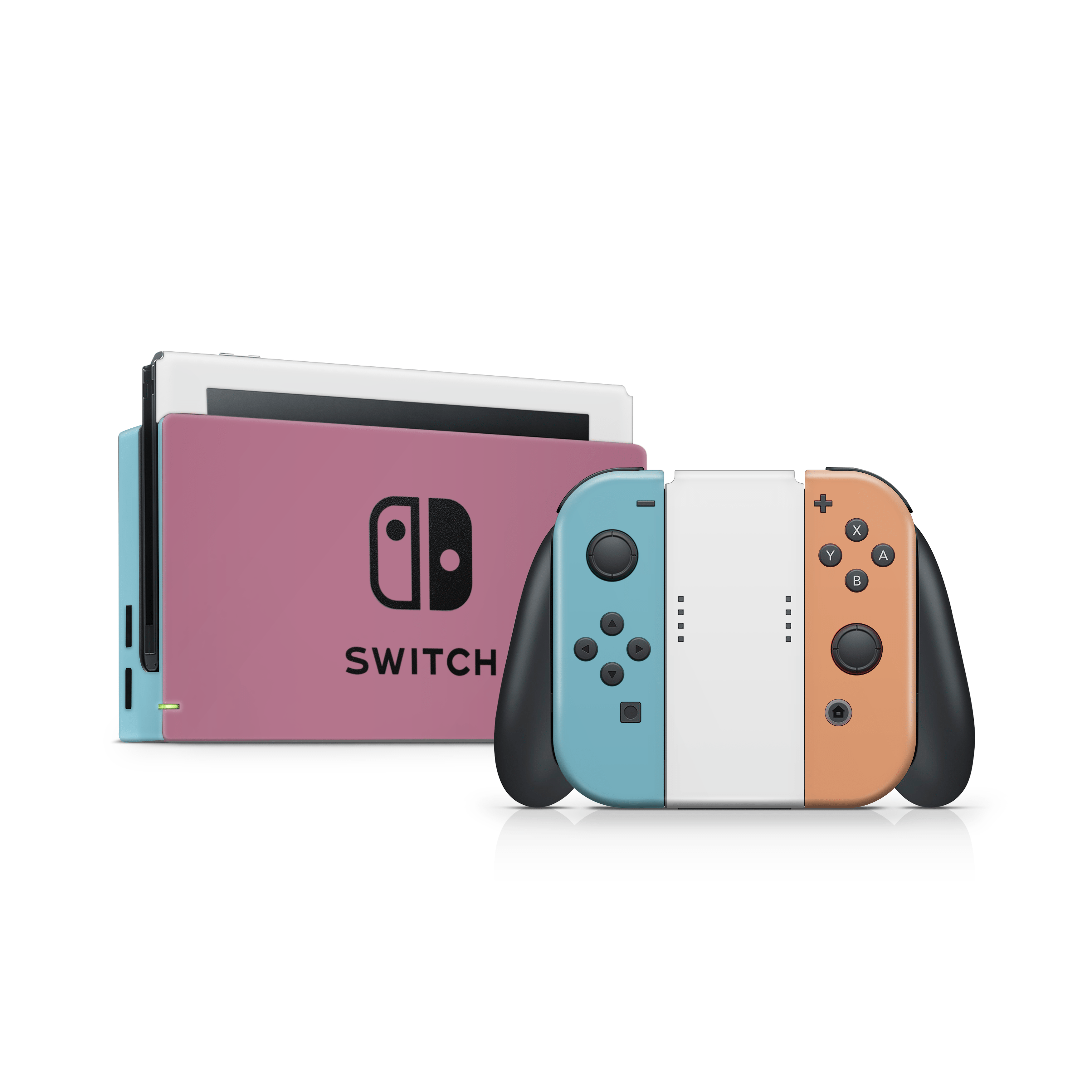 Retro Pastels Nintendo Switch OLED Skin