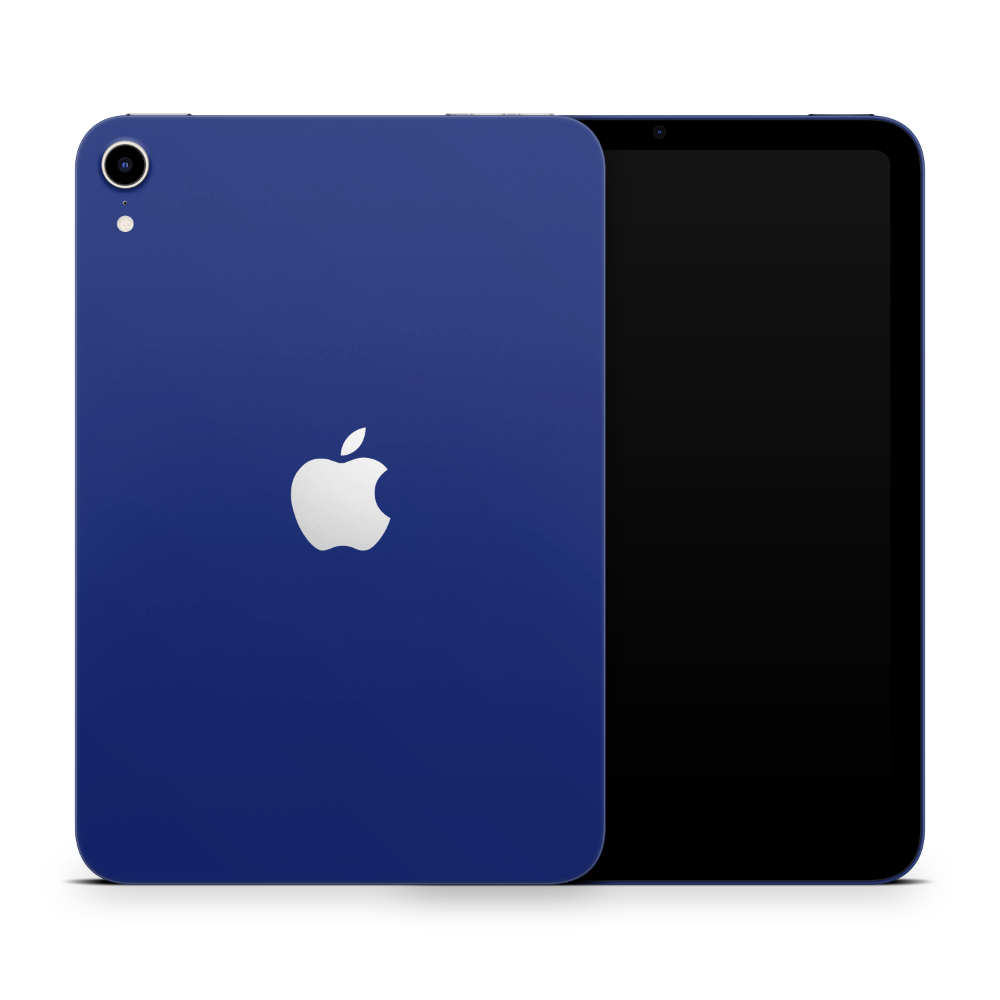 Royal Blue Apple iPad Mini Skin