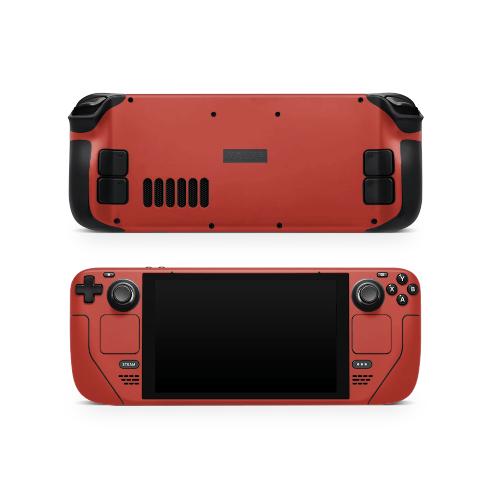 Cherry Red Steam Deck LCD / OLED Skin