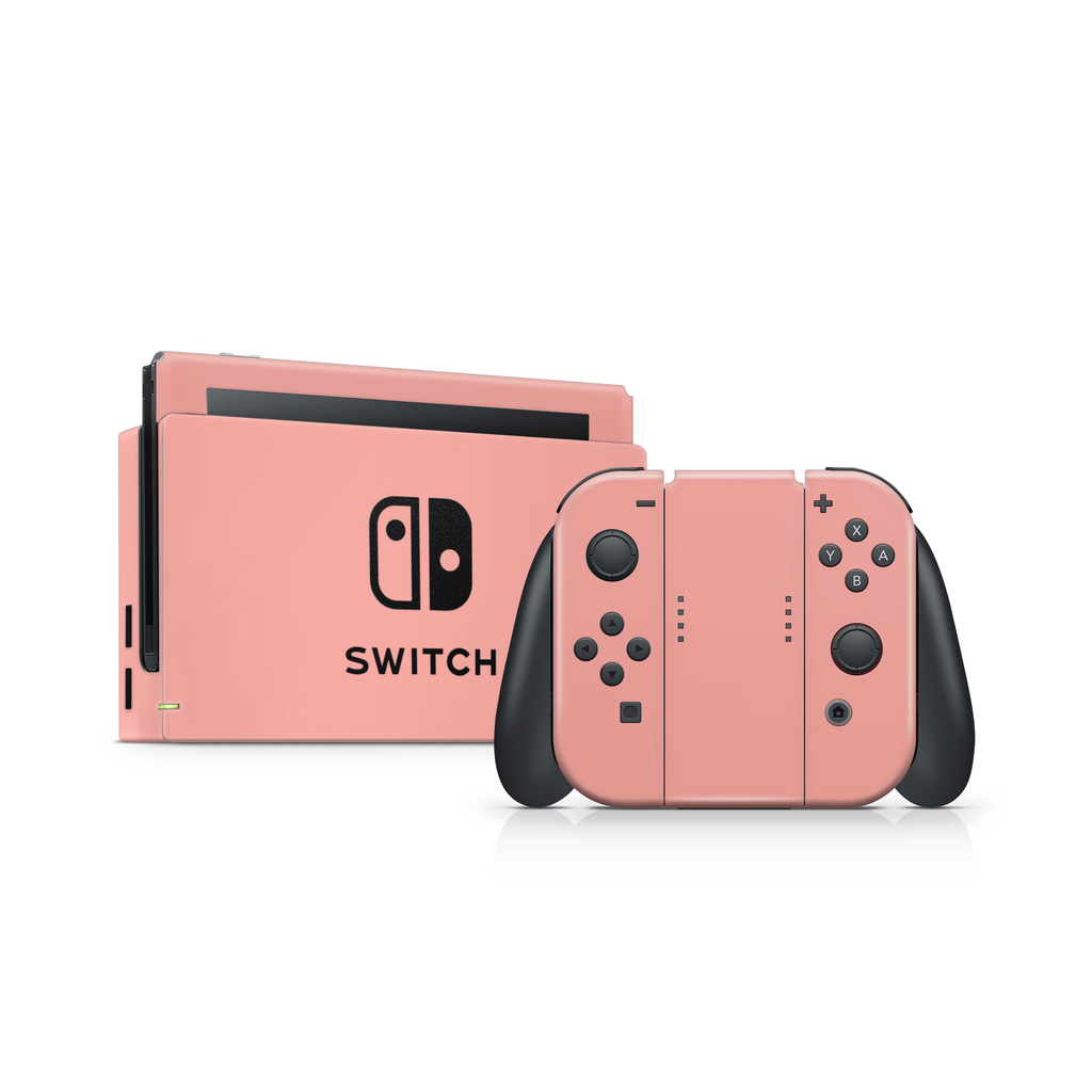 Summertime Coral Nintendo Switch Skin