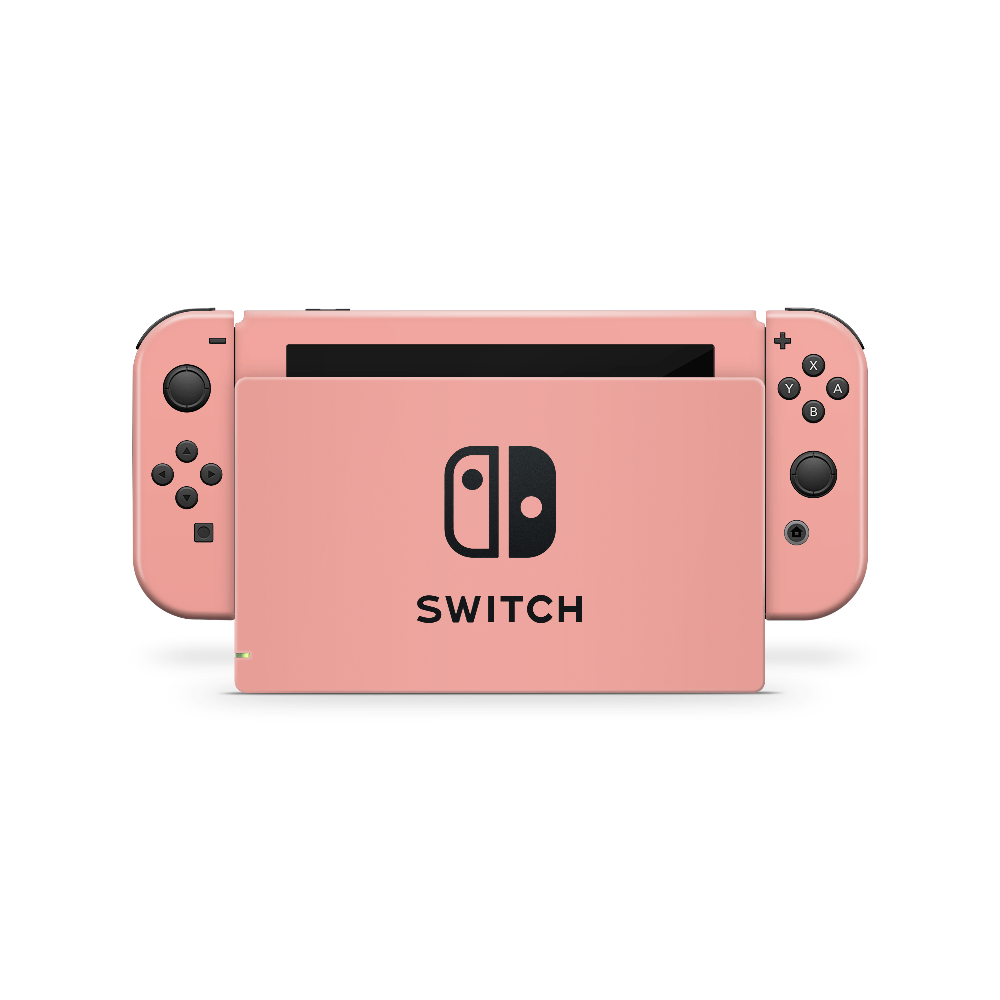 Summertime Coral Nintendo Switch Skin