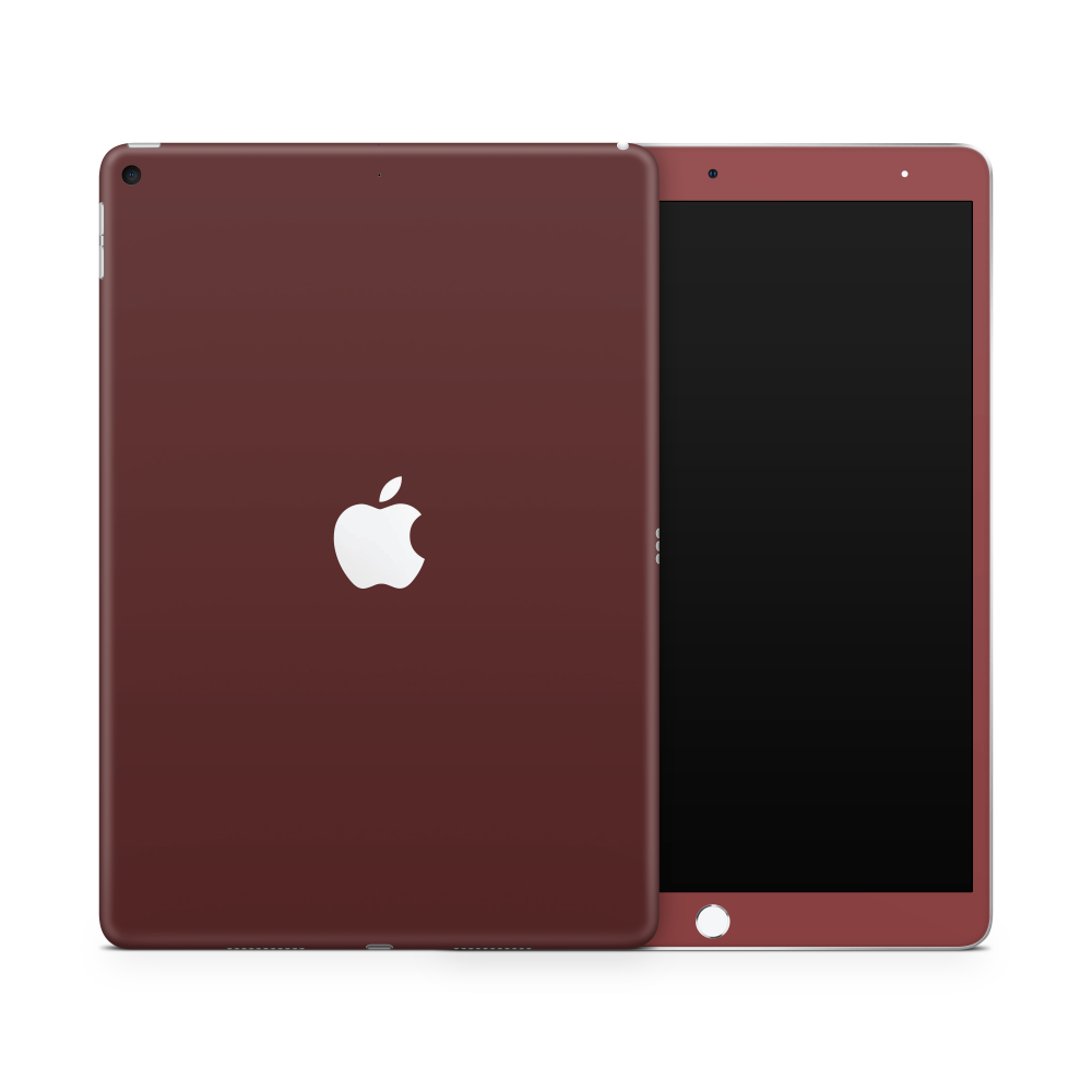 Velvet Maroon Apple iPad Skin