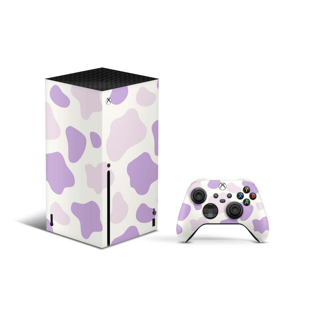 Lavender Moo Moo Xbox Series X Skin