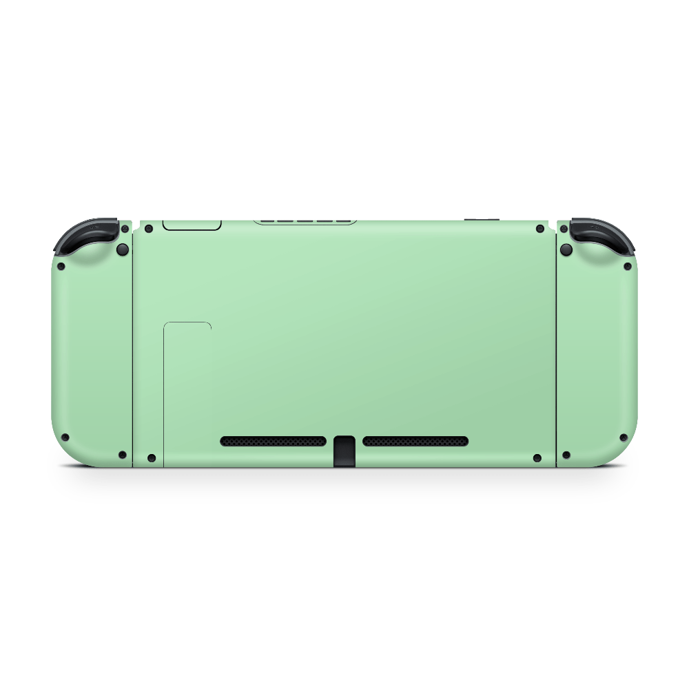 Pastel Green Nintendo Switch Skin