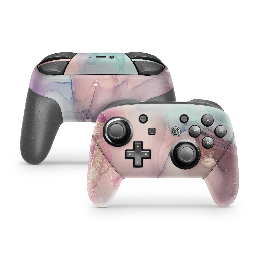Stained Glass Nintendo Switch Pro Controller Skin