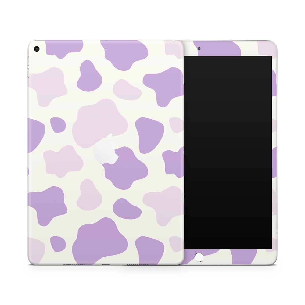 Lavender Moo Moo Apple iPad Skin