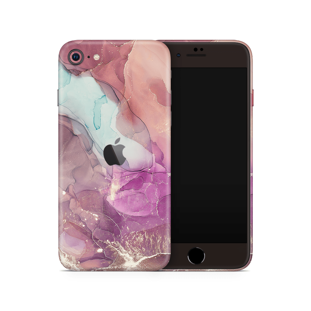 Stained Glass Apple iPhone Skins