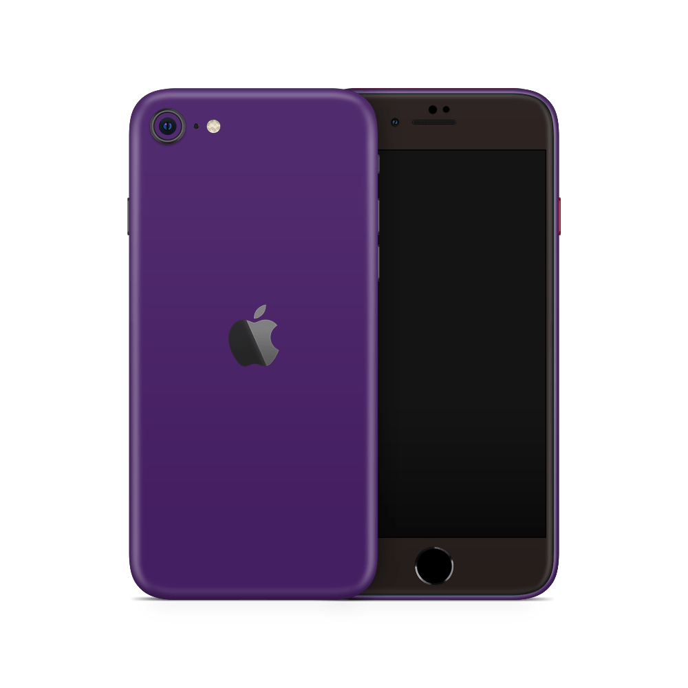 Deep Purple Apple iPhone Skins