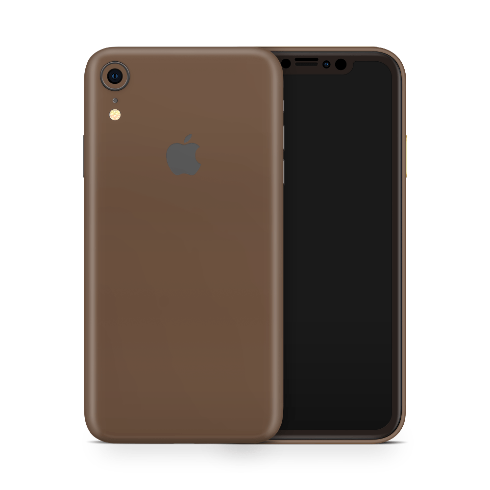 Dark Chocolate Apple iPhone Skins