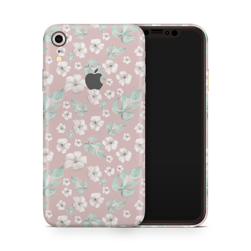 Mauve Wildflowers Apple iPhone Skins