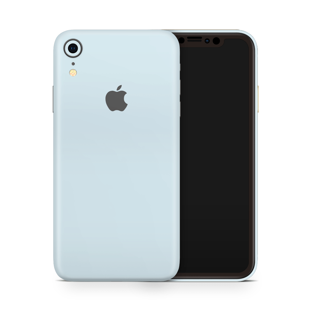 Icy Blue Apple iPhone Skins