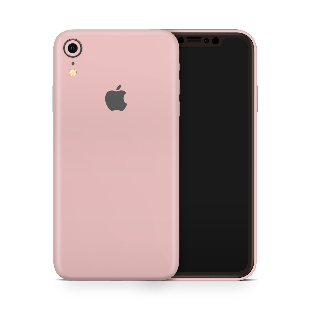 Mauve Pink Apple iPhone Skins
