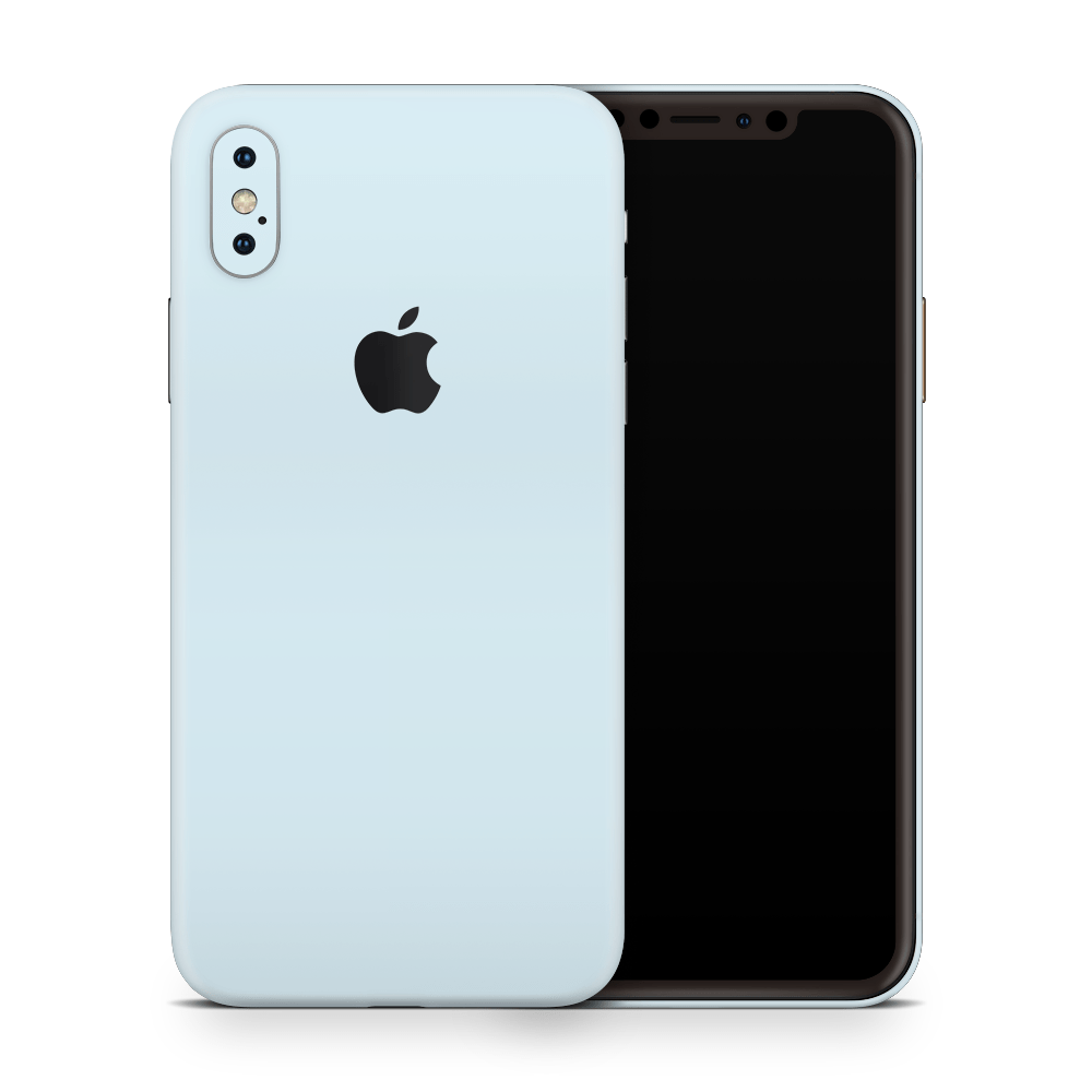 Icy Blue Apple iPhone Skins