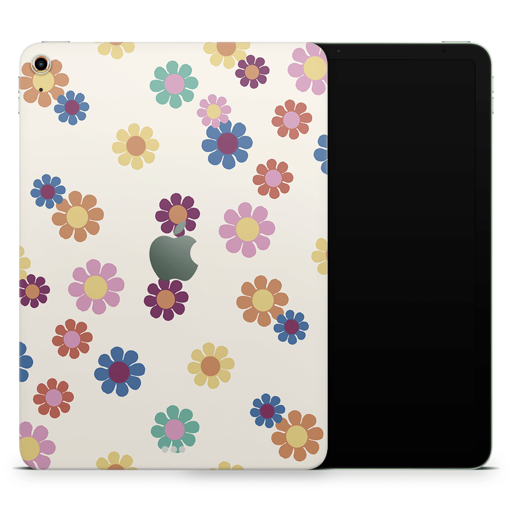 Rainbow Daisies Apple iPad Air Skin