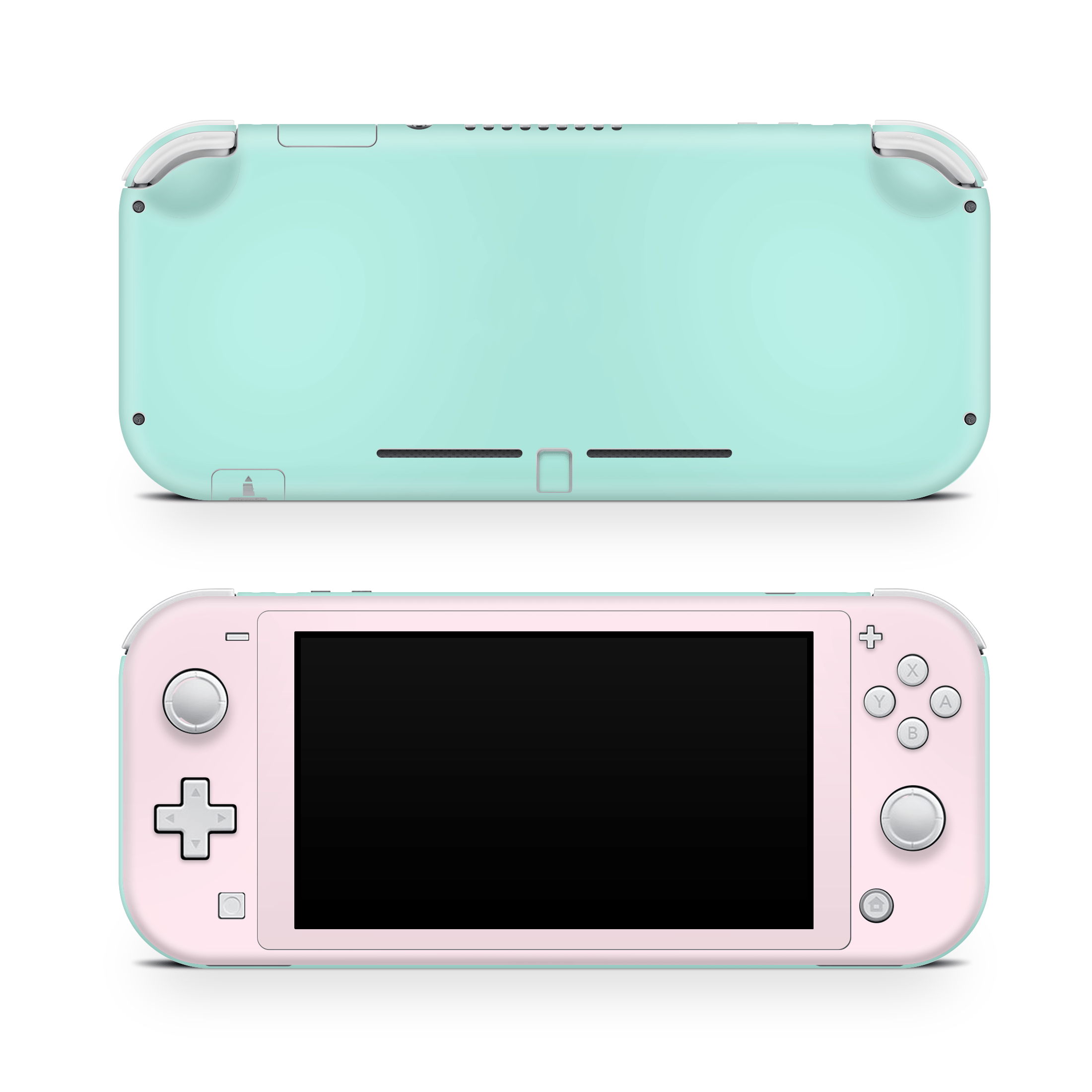 Pink Mint Retro Pastels Nintendo Switch Lite Skin