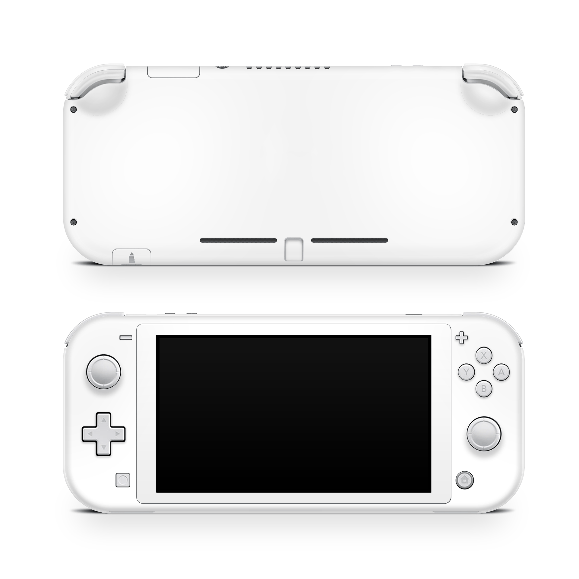 Crisp White Nintendo Switch Lite Skin Crisp White Nintendo Switch Lite Skin