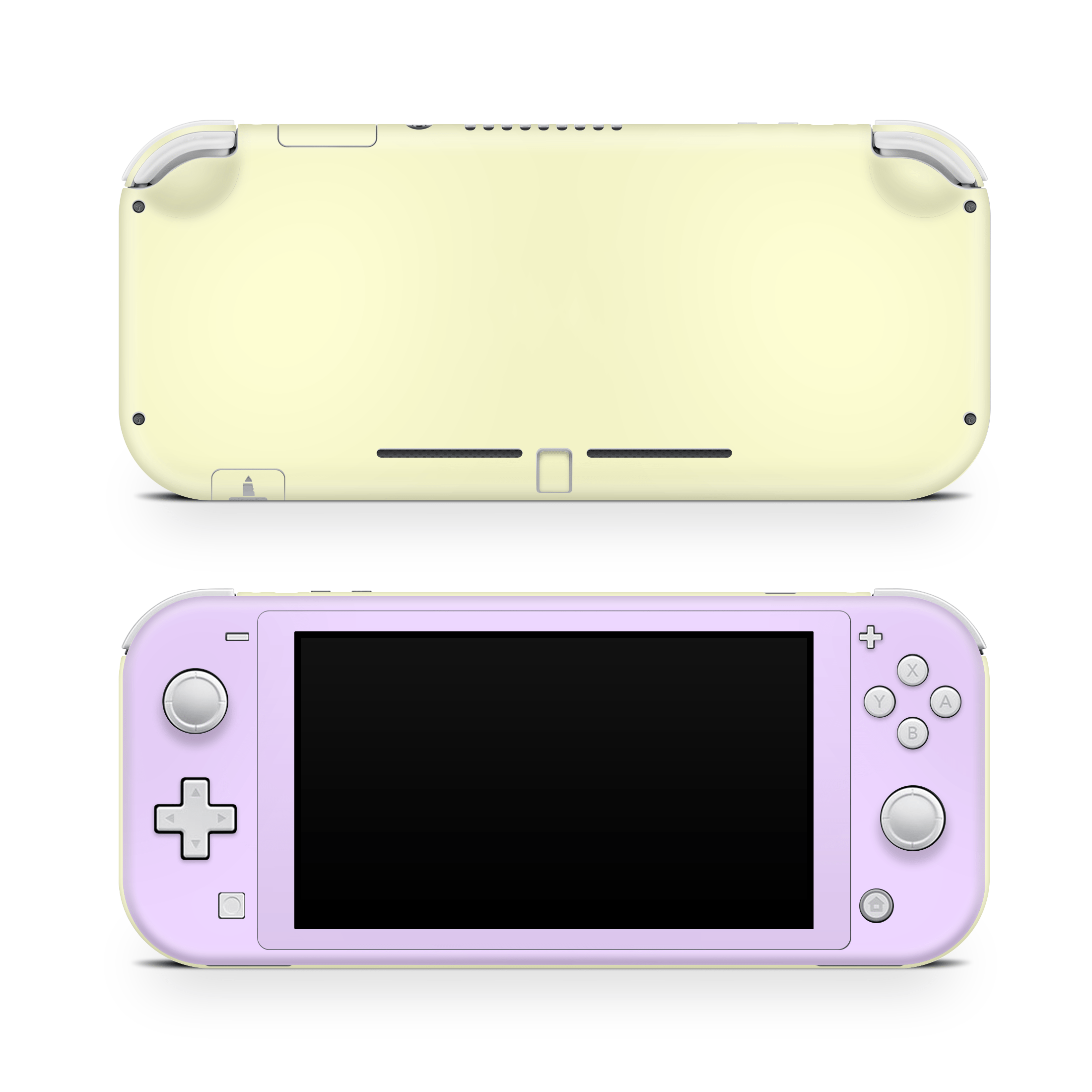 Lilac Yellow Retro Pastels Nintendo Switch Lite Skin